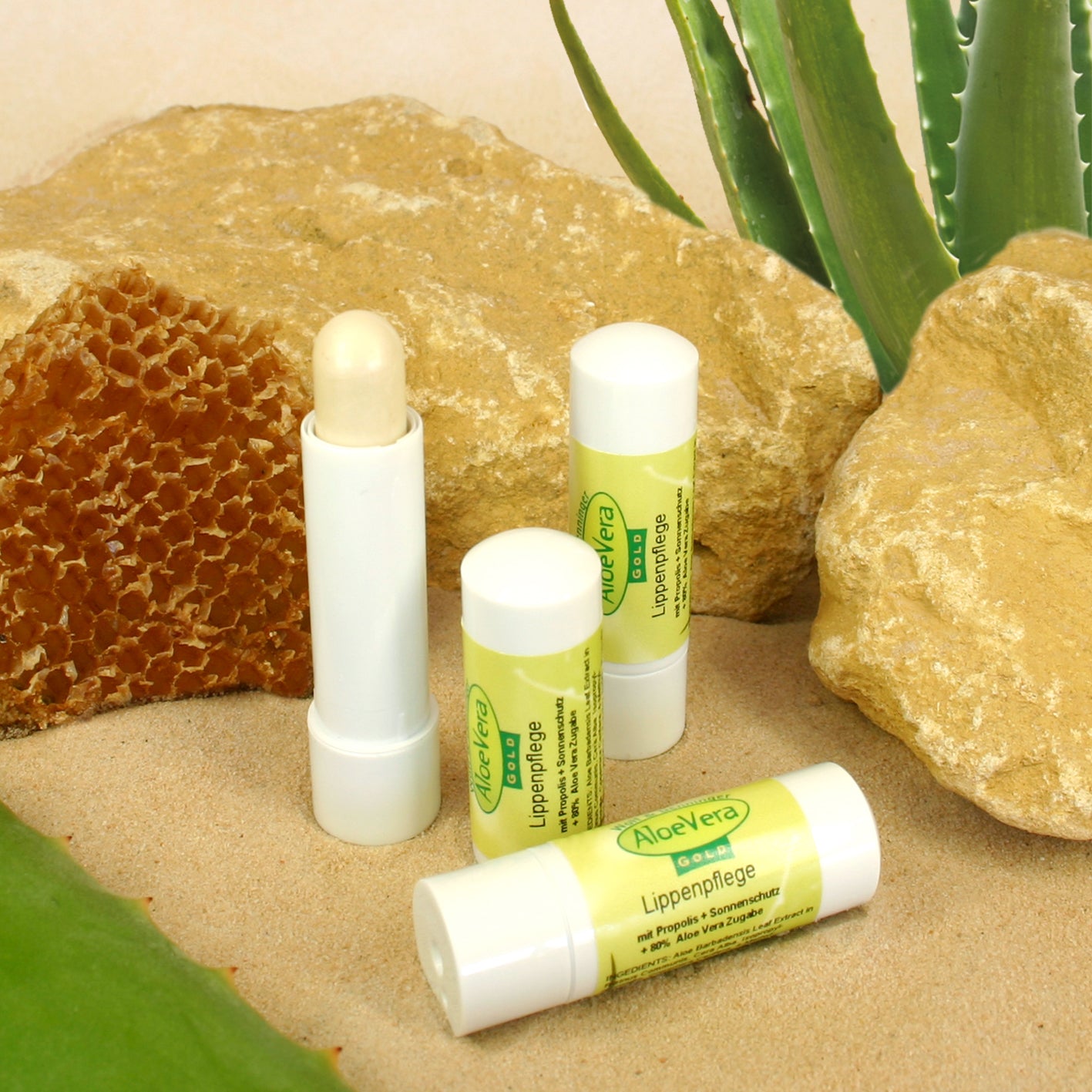 Aloe Vera Lippenstift Lippenpflege