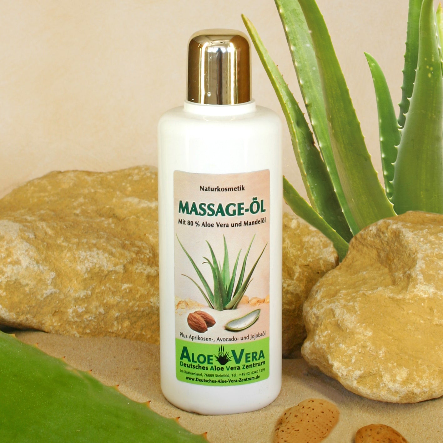 Aloe Vera Mandel Massageöl