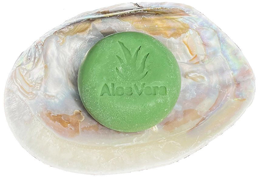 Runde Aloe Vera Seife
